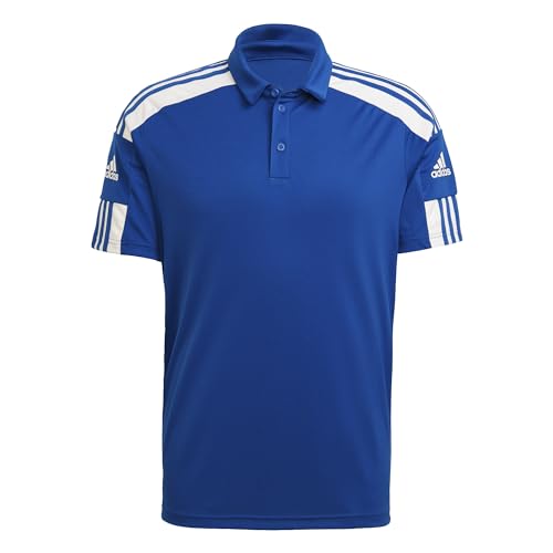 Adidas Squadra 21 Short Sleeve Polo Shirt, Uomo, Team Royal Blue/White, XL