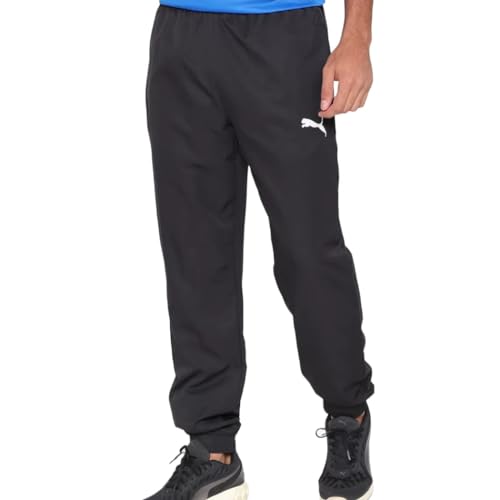 Puma PUMHB # Active Woven Pants cl, Pantaloni Tuta Men's,  Black, XL