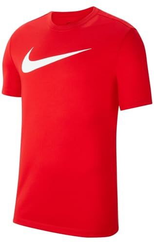 Nike Maglietta da Uomo Team Club 20 Tee, Uomo, T-Shirt, , Rosso università/Bianco, 3XL