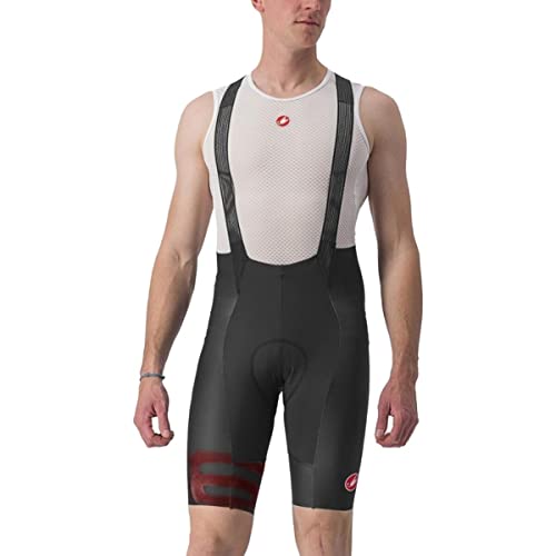 CASTELLI Free Aero RC Kit BIBSHORT Black/Red Pantaloncini XL