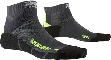 X-Socks Run Discovery Calze G146 Charcoal/Phyton Yellow/Black 35-38