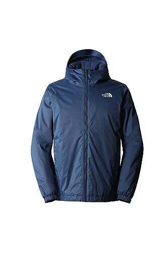 The North Face JRQ M QUEST INSULATED JACKET Giacca Uomo Shady Blue Black Heather Taglia L