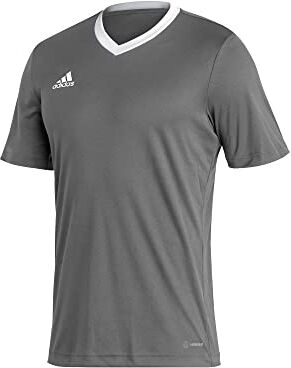 Adidas Entrada 22 Short Sleeve Jersey, T-shirt Uomo, Team Grey Four, XXL