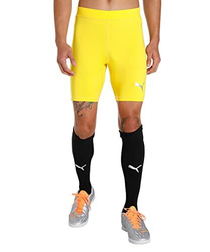 Puma Liga Baselayer Short Tight, Pantaloncini Uomo, Giallo (Cyber Yellow), M