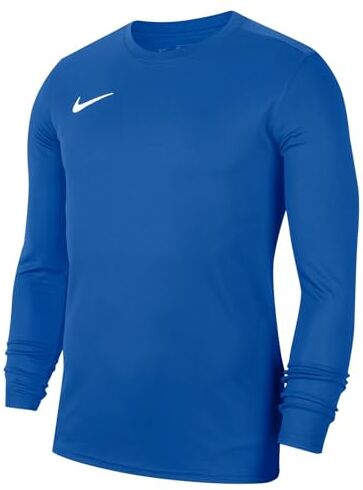 Nike M Nk Dry Park VII JSY LS, T-Shirt A Manica Lunga Uomo, Royal Blue/White, S