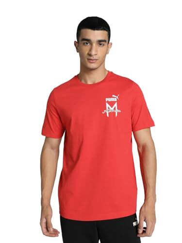 Puma AC Milan T-shirt Ftbl Icons, Adulto, Unisex,  Red, M