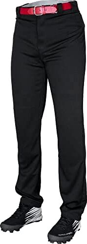 RAWLINGS Semi-Relaxed Pants, Uomo, Black