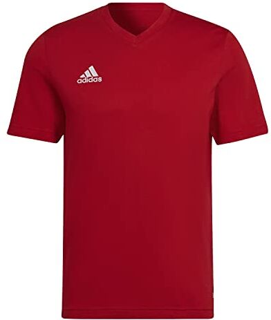 Adidas Entrada 22 T-Shirt, T-Shirt Uomo, Team Power Red 2, XL Tall 2 inch