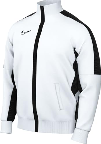 Nike Knit Soccer Track Jacket M Nk Df Acd23 Trk Jkt K, White/Black/Black, , 2XL