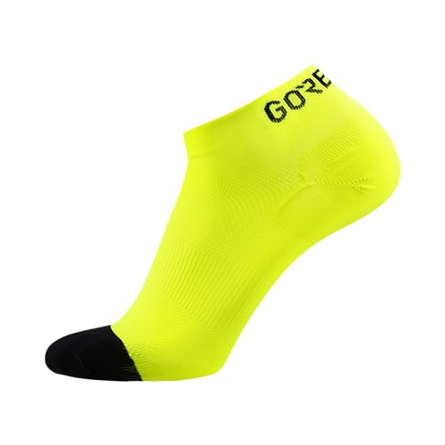 GORE WEAR Essential Short Socks, Calze Unisex Adulto, Giallo Neon, 35-37