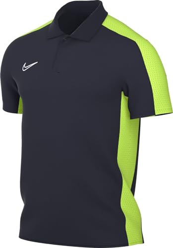 Nike Mens Short-Sleeve Polo M Nk DF Acd23 Polo SS, Obsidian/Volt/White, , XS
