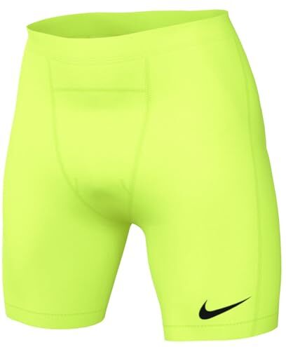 Nike M Nk DF Strike NP-Pantaloncini Pantaloni, Volt/Nero, S Uomo