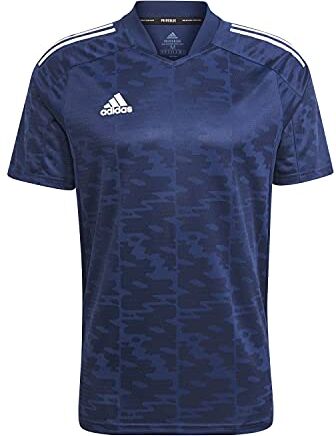 Adidas Uomo Jersey (Short Sleeve) Condivo21 JSY, Team Navy Blue/White, , S