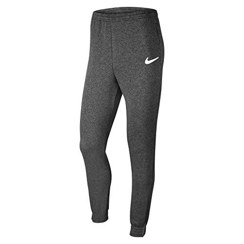 Nike Park 20, Pantaloni della Tuta Uomo, Carbone Heathr/Bianco/Bianco, S