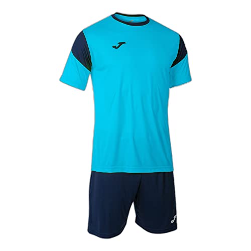 Joma Set Phoenix, Turchese Fluo Marino, XS Uomo