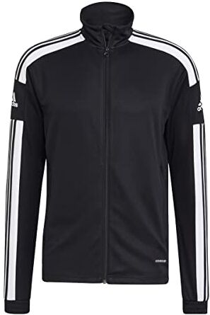 Adidas Squadra 21 Training Jacket, Tracksuit Jacket Uomo, black/white, XL Tall 3 inch