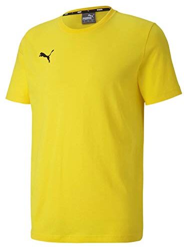 Puma Teamgoal 23 Casuals Tee Maglietta a Maniche Corte, Cyber Yellow, XL Uomo