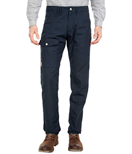 Fjällräven Greenland Jeans M Long, Pantaloni Sportivi Uomo, Blu (Dark Navy), 50