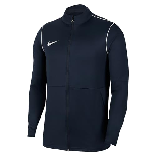 Nike M Nk Dry Park20 Trk Jkt K, Giacca Sportiva, Obsidian/White/White, L