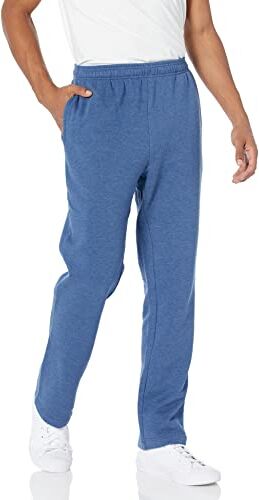 Amazon Essentials Pantaloni Sportivi in Pile (Disponibili in Taglie Extra Forti) Uomo, Blu Puntinato, S