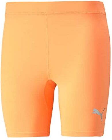 Puma Pantaloncini Aderenti da Uomo Liga Baselayer 655924 Neon Citrus M