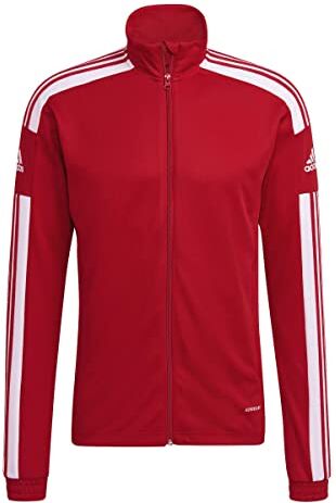 Adidas Squadra 21 Training Jacket, Tracksuit Jacket Uomo, team power red/white, XL Tall