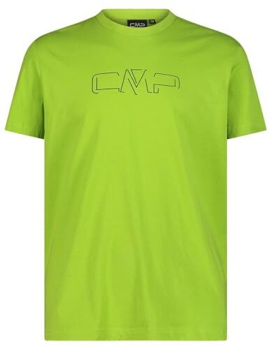 CMP T-Shirt in Jersey da Uomo, Limegreen, 52