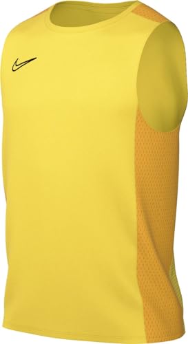 Nike M Nk DF Acd23 Top SL Sleeveless, Tour Yellow/University Gold/Black, XL Uomo