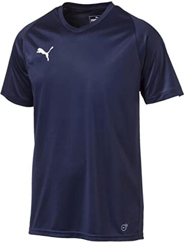 Puma Liga Jersey Core, Maglia Calcio Uomo, Blu (Peacoat White), 52/54 (L)