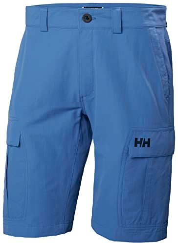 Helly Hansen HH Qd-Pantaloncini Cargo da 28 cm, Azurite, 28 Uomo