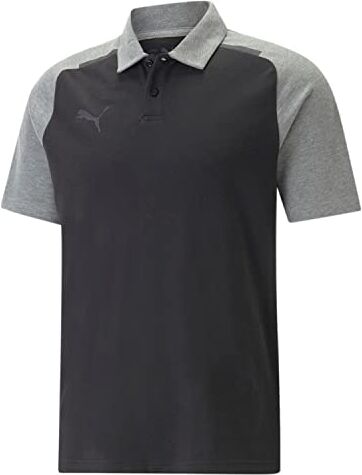 Puma Teamcup Casuals Polo, Uomo, Black, XXL