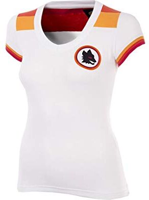 AS Roma , 1978-79 Away Retro Football Unisex – Adulto, Black/Red, XS