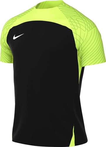 Nike Mens Short-Sleeve Soccer Jersey M Nk DF Strke III JSY SS, Black/Volt/Volt/White, , 2XL