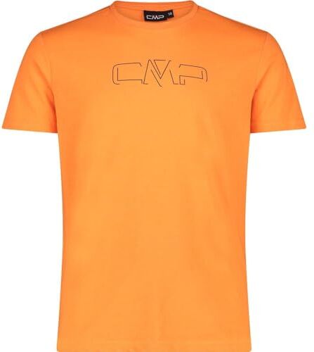 CMP T-Shirt in Jersey da Uomo, Flame, 58