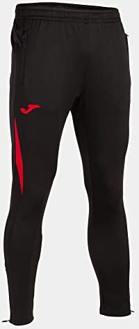 Joma Pantalone Lungo Uomo Championship VII Nero Rosso