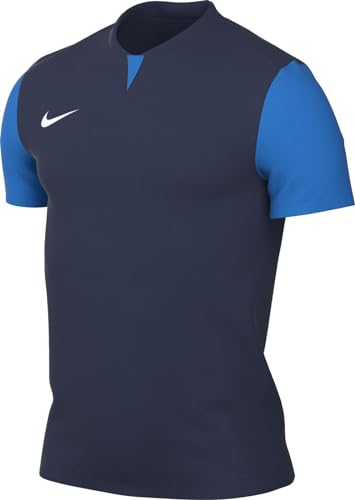 Nike M NK DF Trophy V JSY SS, T-Shirt Uomo, Midnight Navy/Photo Blue/White, S