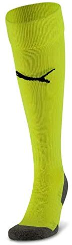 Puma Team Liga Socks Core Calzettoni da Calcio, Fluo Yellow, 31-34 Uomo