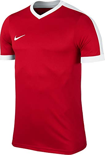 Nike Striker Iv, Maglietta A Manica Corta, Uomo, Rosso (University Red/White), M