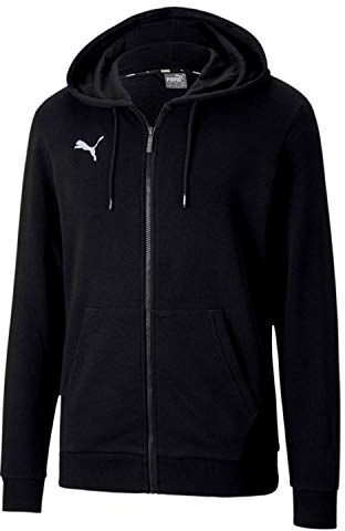 Puma Teamgoal 23 Casuals Felpa con Cappuccio, Nero (Black), 3XL Uomo