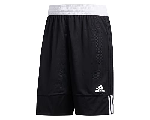 Adidas 3G Speed Reversible Shorts, Pantaloncini Sportivi Uomo, Black/White, XS