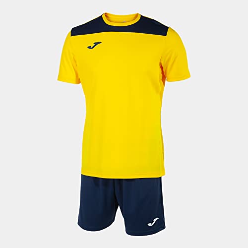 Joma Set uomo Phoenix II giallo blu navy