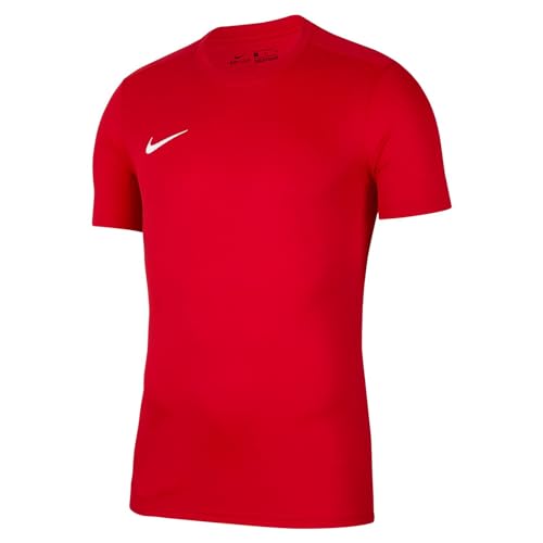 Nike M Nk Dry Park VII JSY SS, Maglietta a Maniche Corte Uomo, Rosso (University Red/White), 2XL