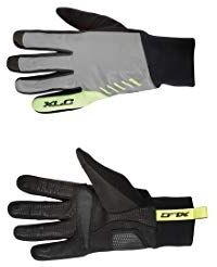 XLC Handschuhe-, Guanti Unisex, Nero/Giallo Fluo, XL