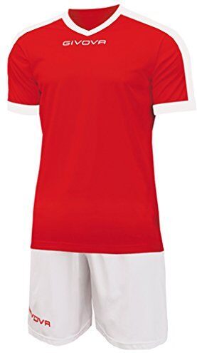 GIVOVA , Kit Revolution Unisex – Adulto, Rosso/Bianco, XS