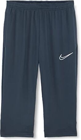 Nike Pantaloni a 3/4 da Uomo Ossidiana/Bianco/Bianco/Bianco S