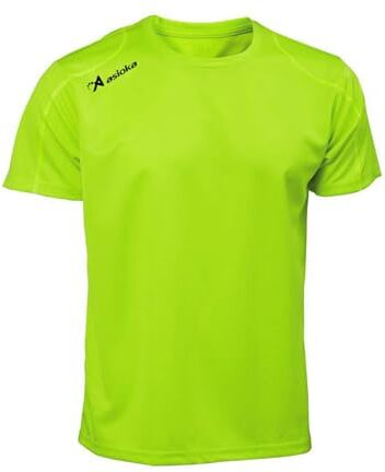 Asioka 75/09 Maglietta a Maniche Corte, Unisex Adulto, Unisex Adulto, , Verde Fluo, M