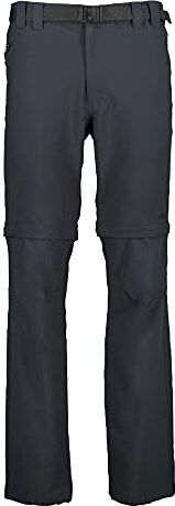 CMP Pantaloni Zip Off Elasticizzati Da Uomo, Antracite, 48