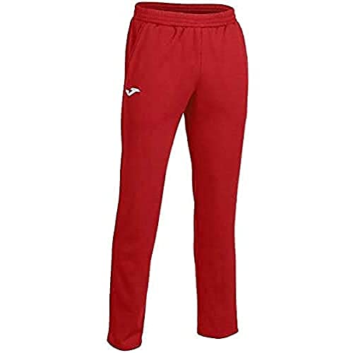 Joma Cleo II Pantaloni Sportivi Lunghi, per Bambini, Colore: Rosso, XS
