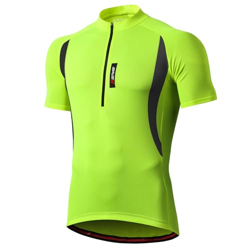 MEETWEE Magliette Ciclismo Uomo, Maglia Ciclismo Maniche Corte Abbigliamento Mountain Bike Maglia