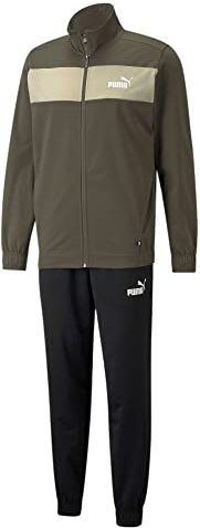 Puma Poly Suit Cl Tuta sportiva, Grigio (Grape Leaf), M Uomo